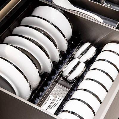 轻奢碟套装家用碗盘碗筷碗众彪1002具组合代感碗现风025新2款乔赵