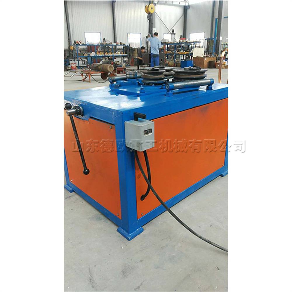 Profile bending machine 三辊型材弯曲机 全自动圆钢扁钢卷弯机
