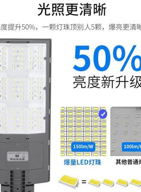 025新款太阳能QXM户外庭用院灯家室外l人体感应新型农村照2明ed路