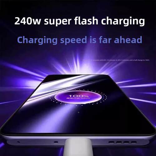适用t于RealmeGneo5数据线240W超级闪充RealmeGtneo5手机充扩充电线150W光速度二次电Real逸冬me双c型数据线