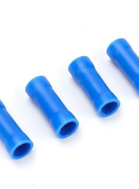 冷压线端子短形VAPA全绝缘中间接接头短形中间行端子PT平2蓝色