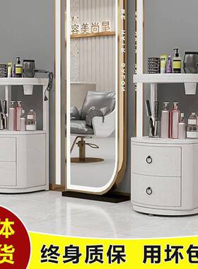 理发工具抽柜挂墙发廊专用壁挂式式工具台置物屉小店剪发柜YRB小