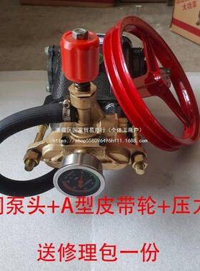 上海黑猫55机/商5型用洗车泵头高压清洗机机头水泵抽8水LWH总成配