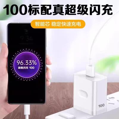 1真00充电器适用真5我GT5pro超级闪充gtneo100Wse/gtneo6se/gt5/gt2大师探索充电头我Realme1112pro+快充套版