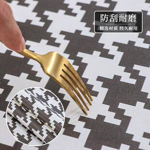 炉桌布防水防油pu皮套正电方形家用布BQO套鸟千桌格防尘罩电暖炉