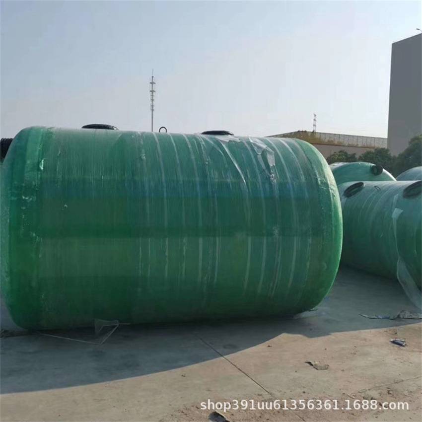 玻璃钢化粪池厂家 地埋三格式家用化粪池厂家玻璃钢 现货