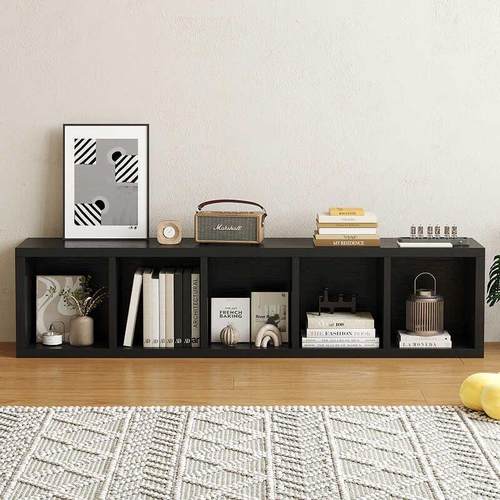 新品八格柜客厅合矮柜儿童书架多层靠落地自组格YRC子由柜墙收纳