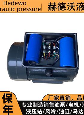 1.5kw配VP15,VP20内轴220V单相液压电机，2.2kw+VP30VP40单相电机