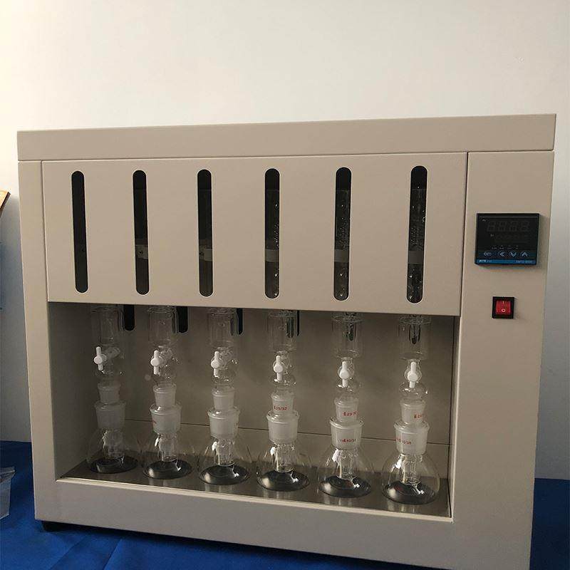 SZF-06A粗脂肪测定仪索氏抽提原理数显脂肪仪抽提器粮食饲料油料