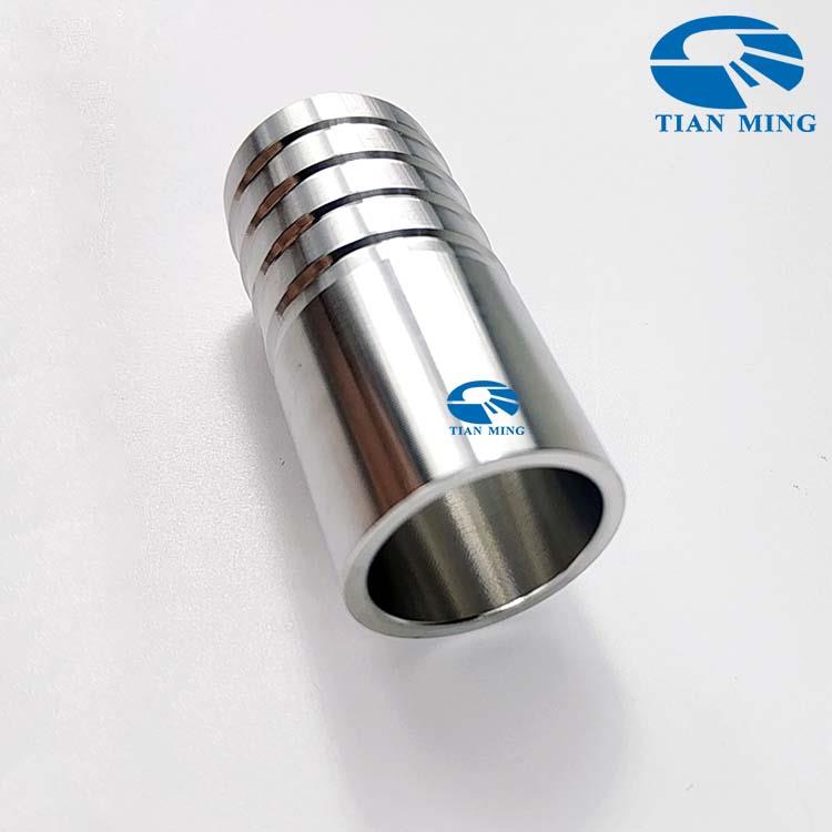 304/316L焊接皮管接头宝塔软管竹节格林水嘴不锈钢卫生级Φ6&P