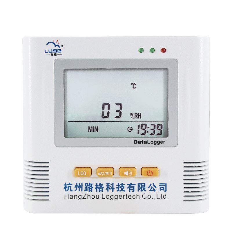 路格L95-43声光短信报警两路温湿度记录仪 温湿度计L95-41检测仪