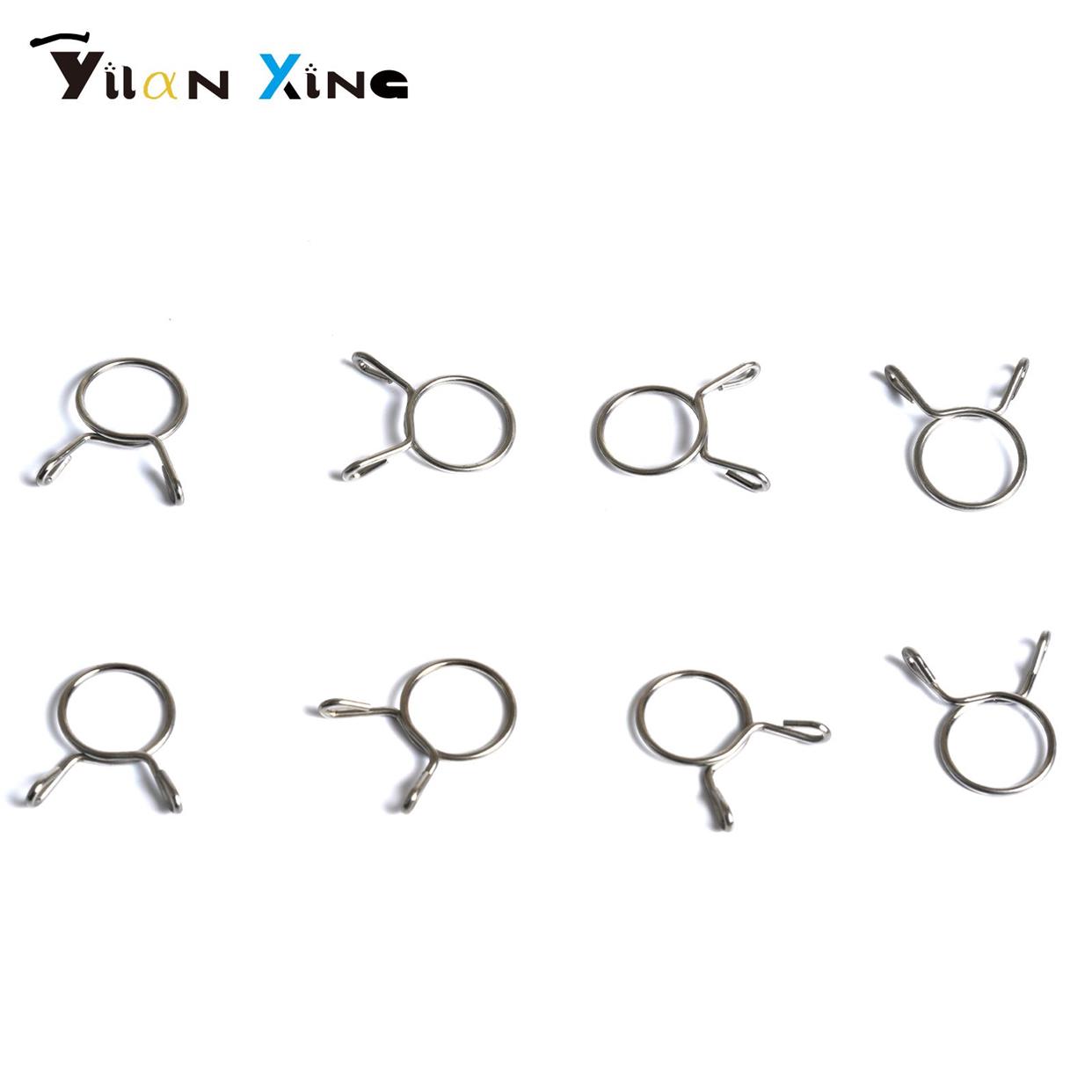 304不锈钢弹簧管夹手捏钢丝卡簧水管23mm卡箍抱箍卡子1寸管道喉箍