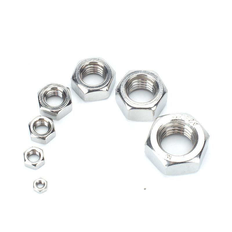 正宗316不锈钢螺母/六角螺帽/螺丝帽 M3M4M5M6M8M10M12M14M16M20