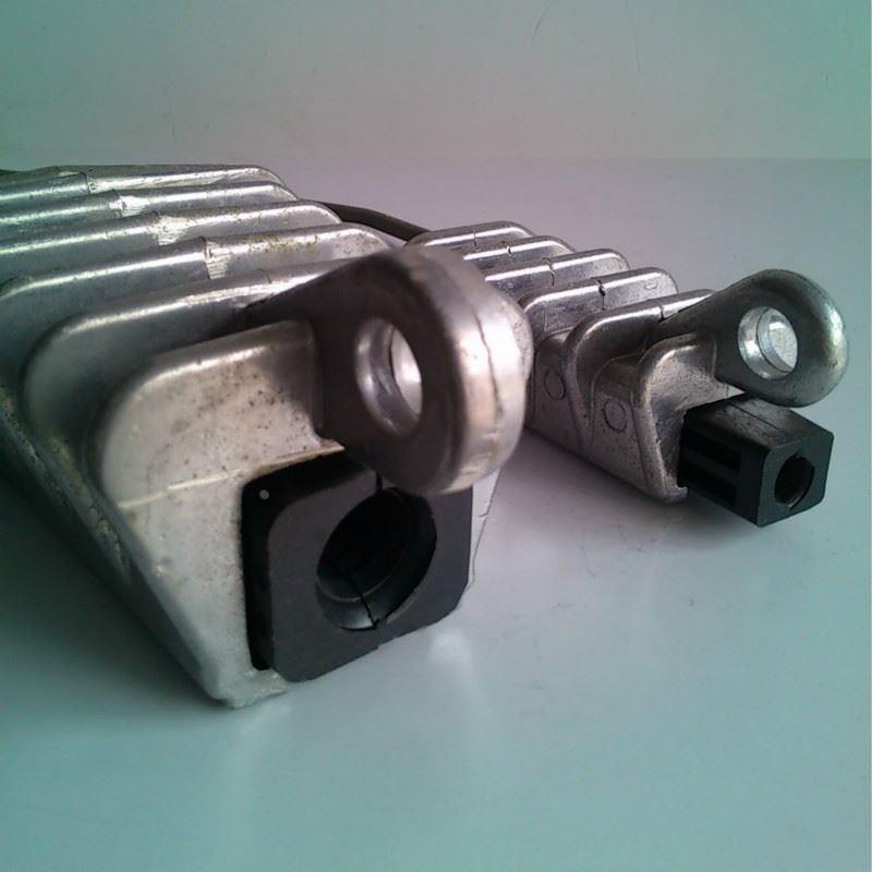 1KV楔型高级铸铝/合金绝缘耐张线夹/JNE/NXJ-2Q70/95MM2/电力拉线