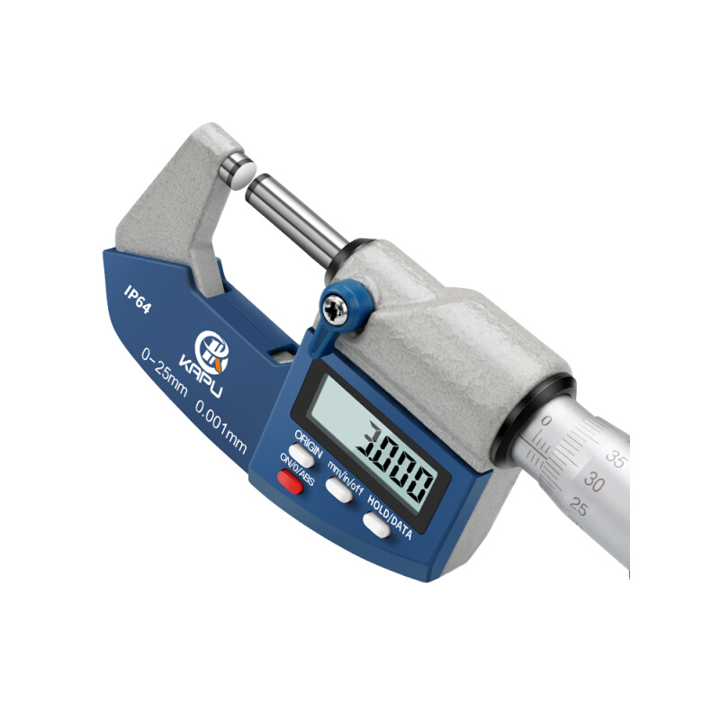 。德国卡浦电子数显外径千分尺高精度数显测厚仪螺旋测微器千分卡