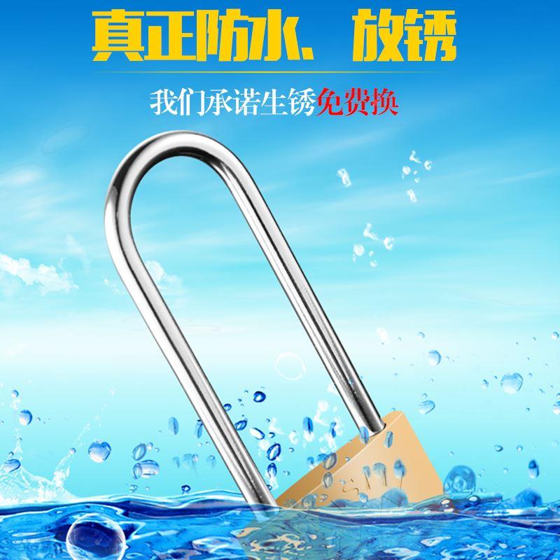 全铜挂锁木门小挂锁机箱锁仓库锁长柄柜门挂锁箱包迷你家用铜锁头