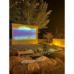 露营风装饰干草垛凳子沙发摆件坐垫商用稻草酒吧清吧烧烤店咖啡厅