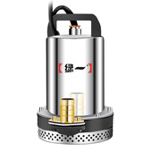 60V电瓶车电动车小型农用灌溉抽水 48V 直流潜水泵12V抽水机24V