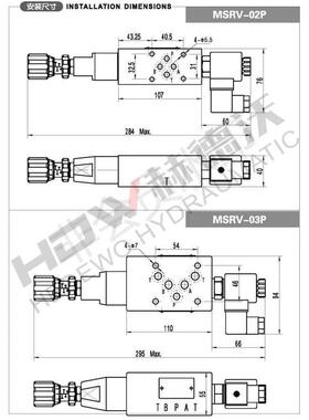 MSRV-02P-3-1PN,MSRV-03P-3-1PN叠加阀，叠加式电磁溢流阀MSRV