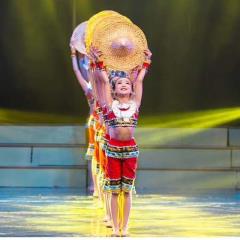 舞蹈斗笠帽子黎乡笠影舞蹈道具舞台演出斗笠农家乐装饰斗笠斗笠帽