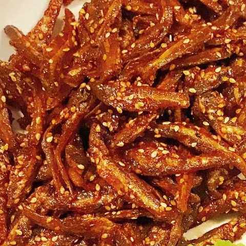 香辣银鱼仔淡水干丁小广