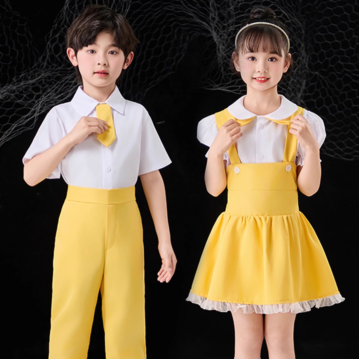 儿童演出服小学生合唱节日表演服