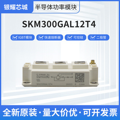 SKM300GAL12T4可控硅晶闸管IGBT功率模块单向二极管原装现货