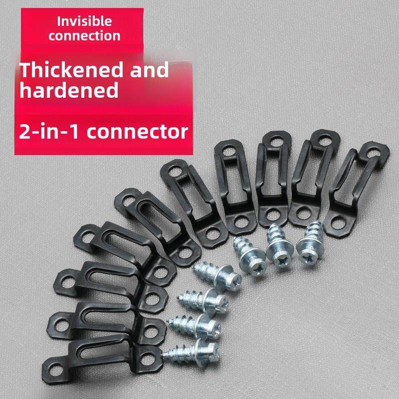 隐形二合一连接件扣件螺丝木工2合一衣柜配件柜子柜体家具开槽器