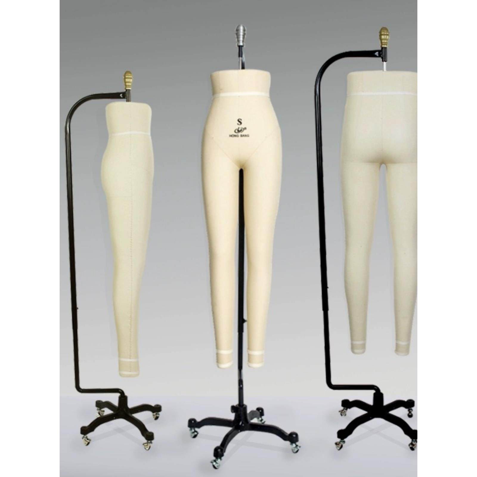 红邦国内标准女人台立体裁剪裤模下半身裤子打板制衣设计腿模拍摄,商业/办公家具,裁剪人台,淘宝优惠券,粉丝福利购,淘宝优惠卷