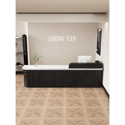 覆古咖啡店收银台吧台酒水吧一体操作台花店水果切台公司休闲吧台