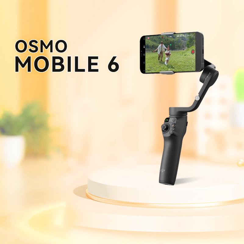 DJI/大疆手持云台OM6 5 4 SE 3 2灵眸Vlog视频折叠防抖手持稳定器