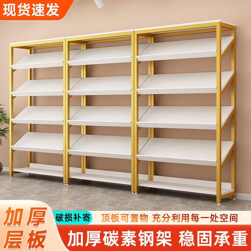 鞋店展示架实体店货架商场童鞋拖鞋多层商业斜面置物架货架鞋架子