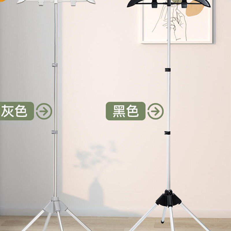 热销家用落地挂烫架可折叠带手持熨烫衣物板独立支撑架子伸缩调节