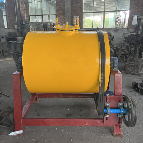 热销100公斤球磨机小型干式湿式环保陶瓷球磨机高铝内衬球磨设备