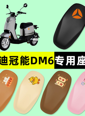 雅迪冠能二代DM6/DM2电瓶电动车座套坐垫套防水防晒垫改装饰配件