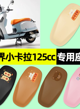 适用破界小卡拉125cc踏板摩托车专用座套坐垫套防水装饰配件大全