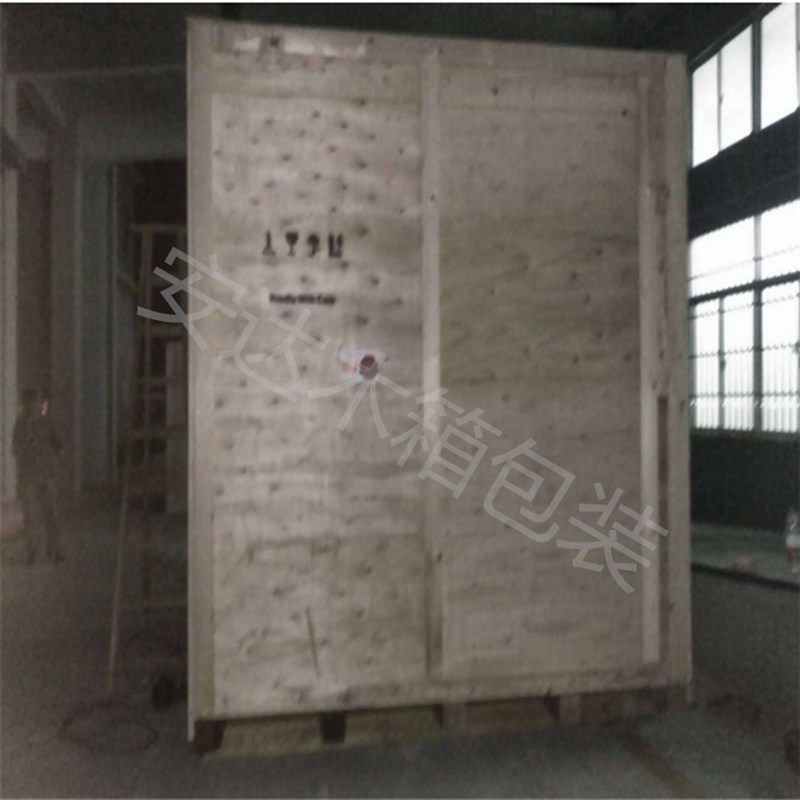 钢结构木c箱  深圳免蒸熏钢结构木H箱装 可拆卸钢材木箱定制