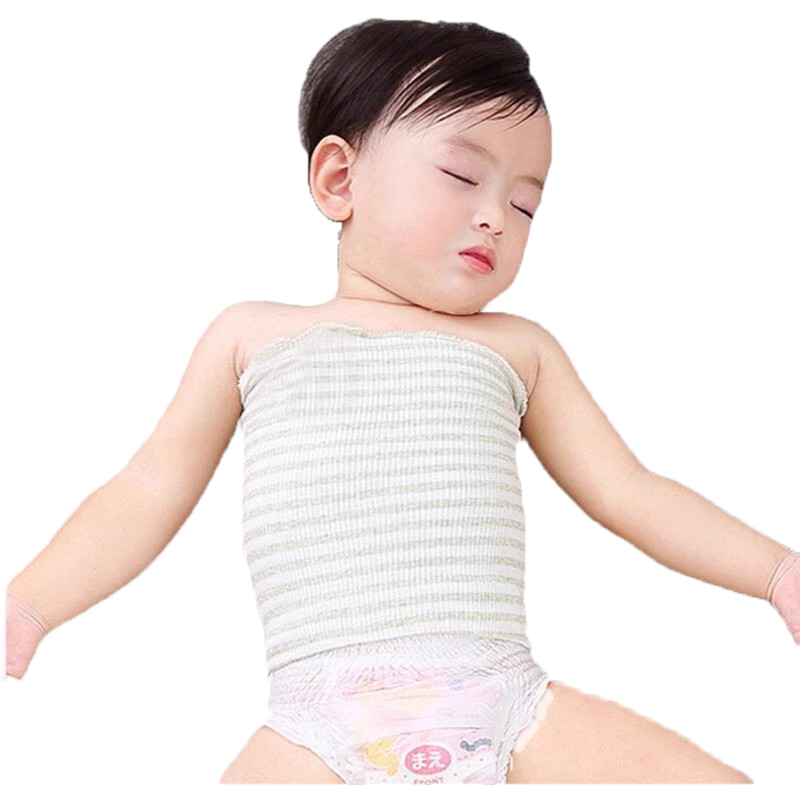 ipoosi 宝宝护肚围春夏新生婴儿肚兜纯棉护脐带护肚子神器裹腹围