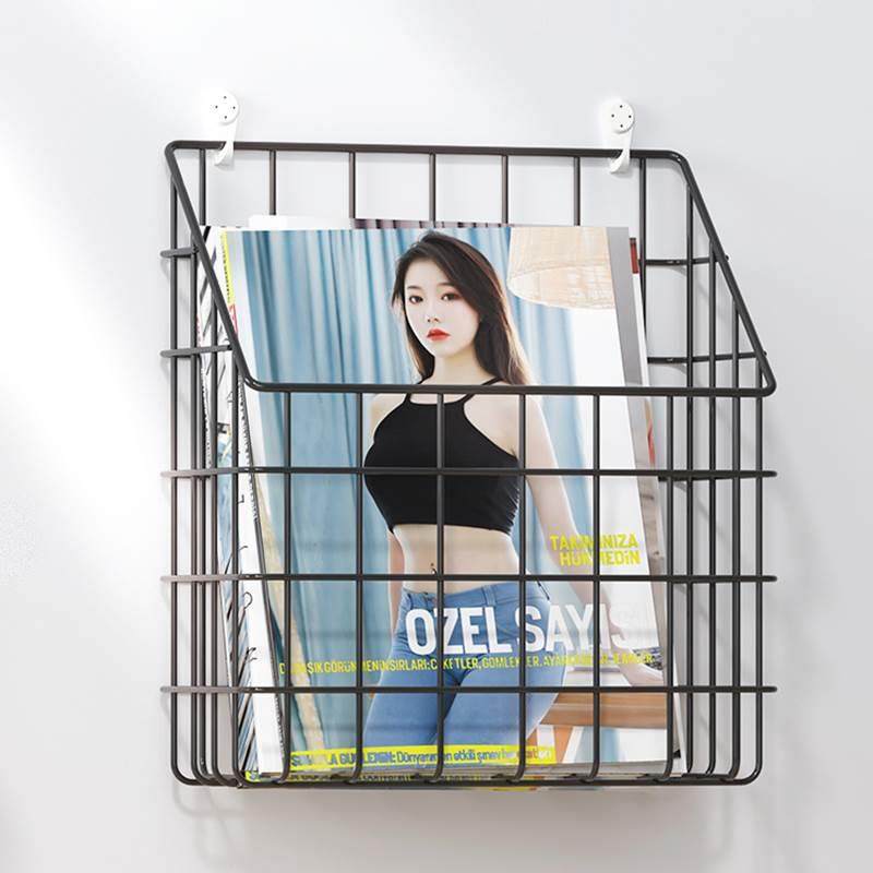 A4挂墙展示资料架杂志文件收纳架子壁挂式报纸架宣传文件墙上书刊