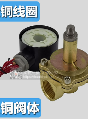 电磁阀水阀220V气阀24V2W025-08/2W160-15 200-20 250-25 500
