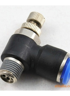 快插节流阀 气管接头 快速接头 气动调速接头SL6 8 10-01 2 3 4