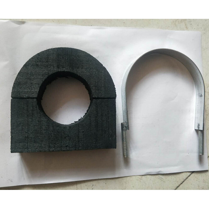 中央空调管木托PE管木托固定托码木哈夫托码防腐托码保温管托码