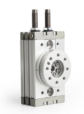 气动微型齿轮齿条式旋转摆台气缸MSQA1A 2A 3A 7A MSQB1A 2A 3 7A