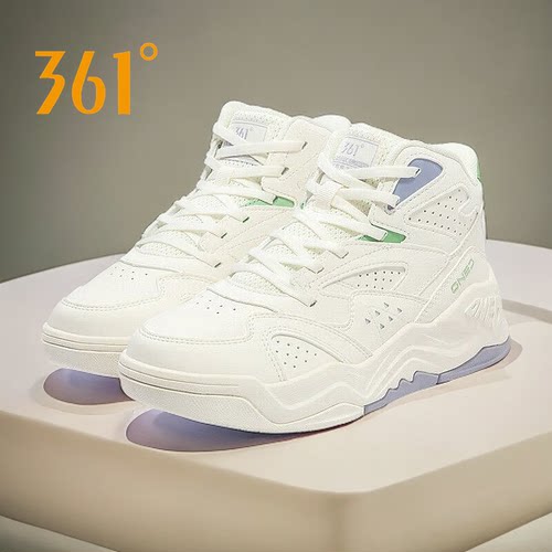 361女鞋运动鞋春秋季新款革面防泼水高帮板鞋防滑耐磨百搭休闲鞋