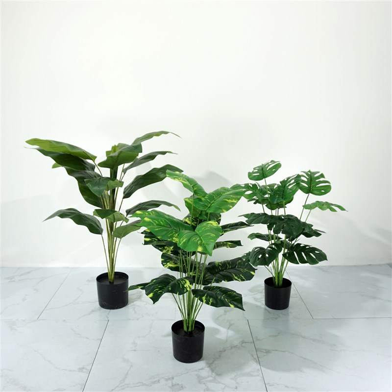 仿真绿萝盆栽室内外装饰u塑料盆栽假植物仿真花装饰仿真植物摆件