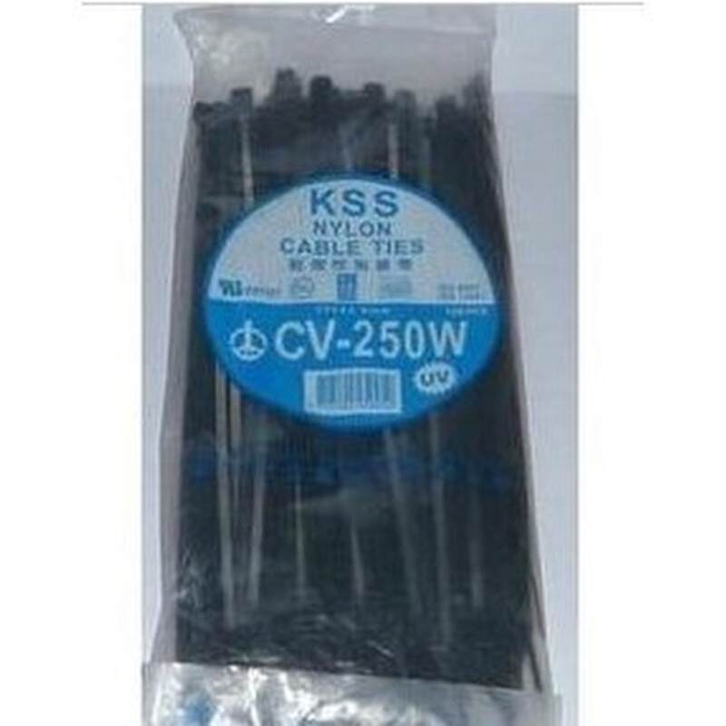 。正品保障 原装正宗台湾KSS 尼龙扎带 CV-200MB 8X500 黑色 农机/农具/农膜 灌溉工具 原图主图