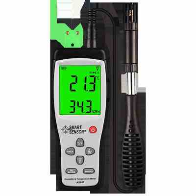 希玛AS837/847手持式温湿度计 高精度工业数显温度湿度表温湿度仪