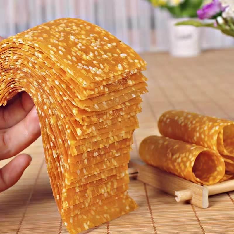 芝麻金桔红薯片非油炸无