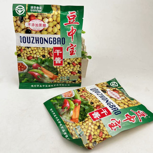 10包调料品 豆中宝干酱东北特产大酱无蔗糖农家黄豆酱豆瓣酱150g