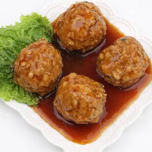 口缘扬州狮子头原味礼盒装960g红烧四喜丸子半成品淮扬菜送礼送人